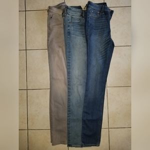 Calvin Klein, Hollister, American Eagle Jeans